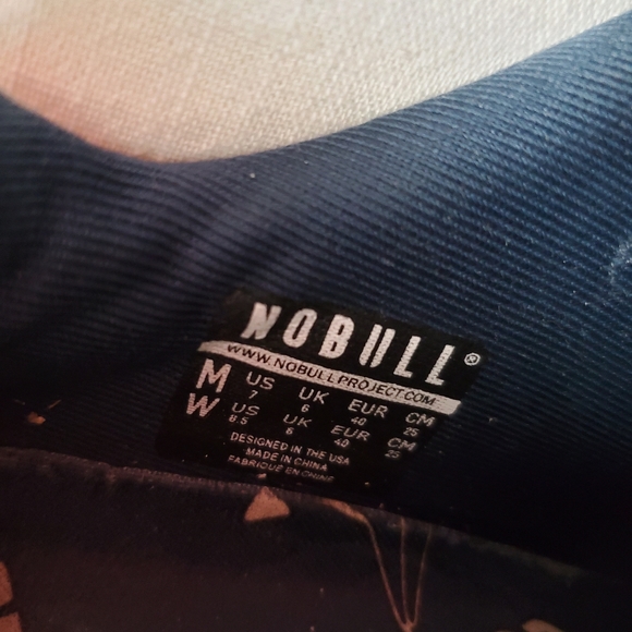 NoBull Dark Floral Superfabric Trainers Gym Athleisure W Size 8.5 / Men's Size 7 - Picture 8 of 10